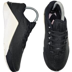 Nike Metcon 5 Black White Womens 6 Crossfit Gym Sneakers Shoes